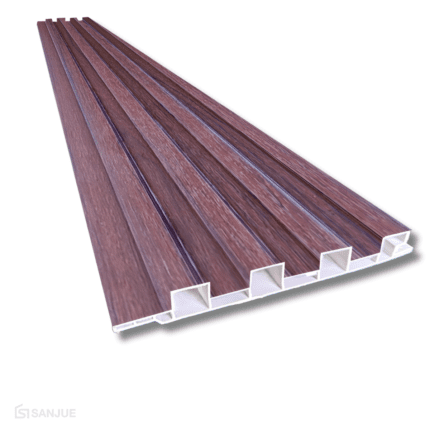 Pérgola PVC Caoba
